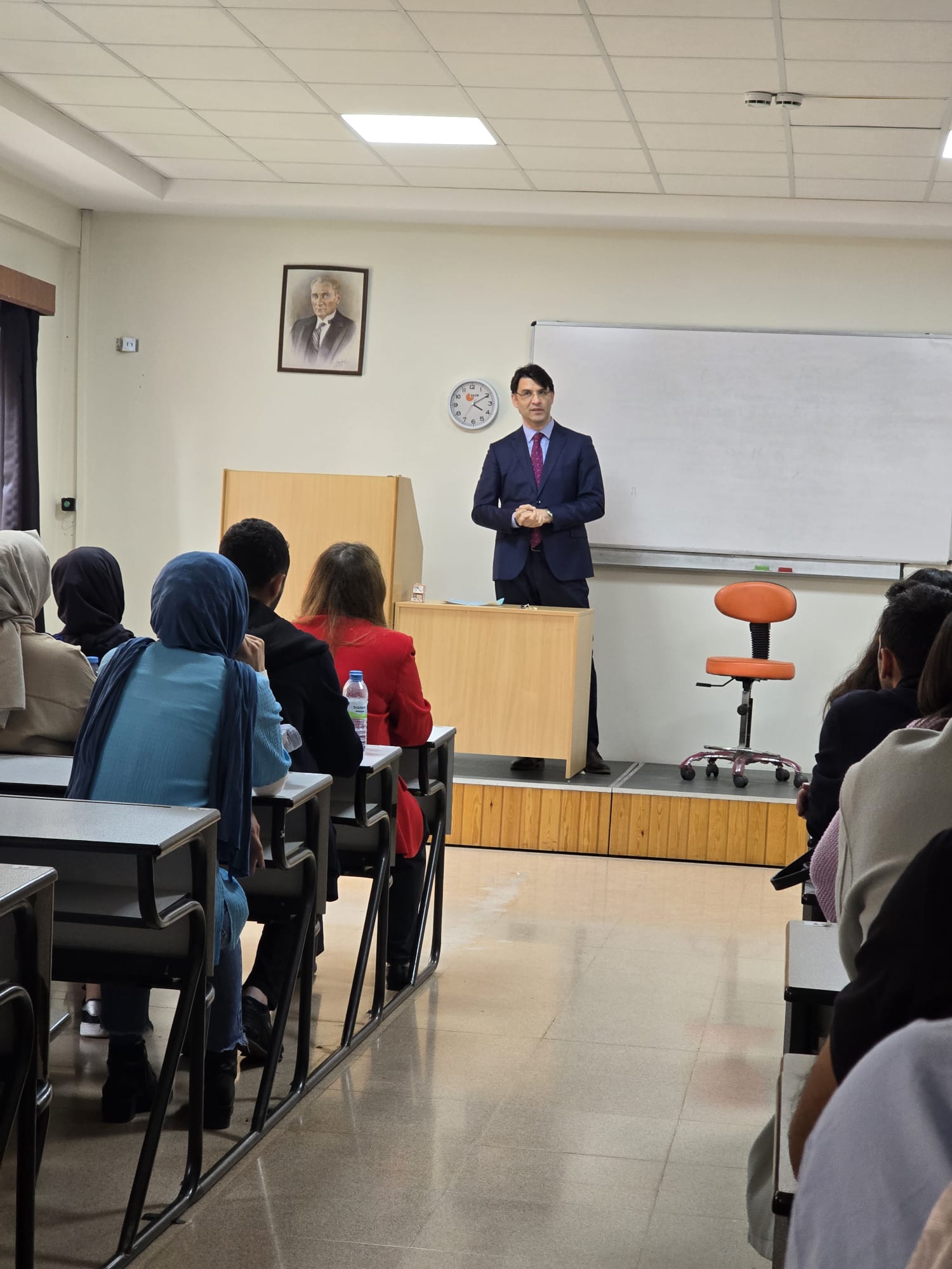 29 Nisan 2025 Tarihinde Doç. Dr. İnci Fatma Kurtulgan Başkanlığında Hayatın Kalitesi Dersi Kapsamında 